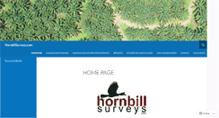 Desktop Screenshot of hornbillsurveys.com
