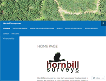 Tablet Screenshot of hornbillsurveys.com